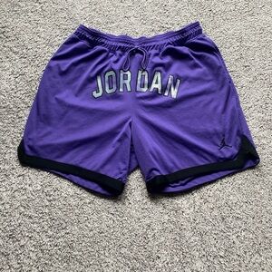 Air Jordan Purple Sport Mesh Shorts